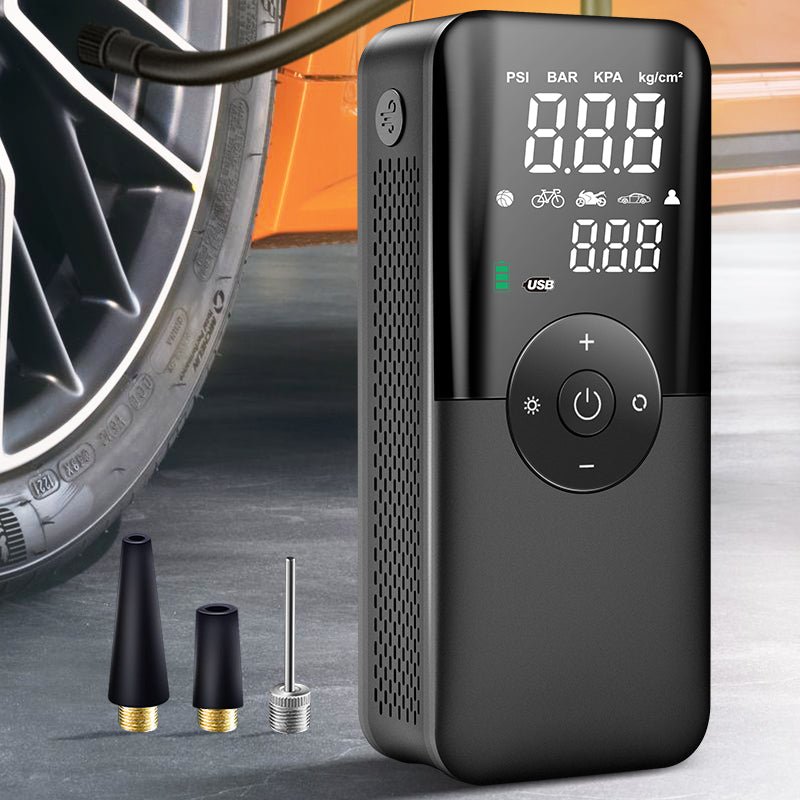 משאבה ניידת עוצמתית לניפוח צמיגים AirMaster | Tire Inflator | אוזו-שופ